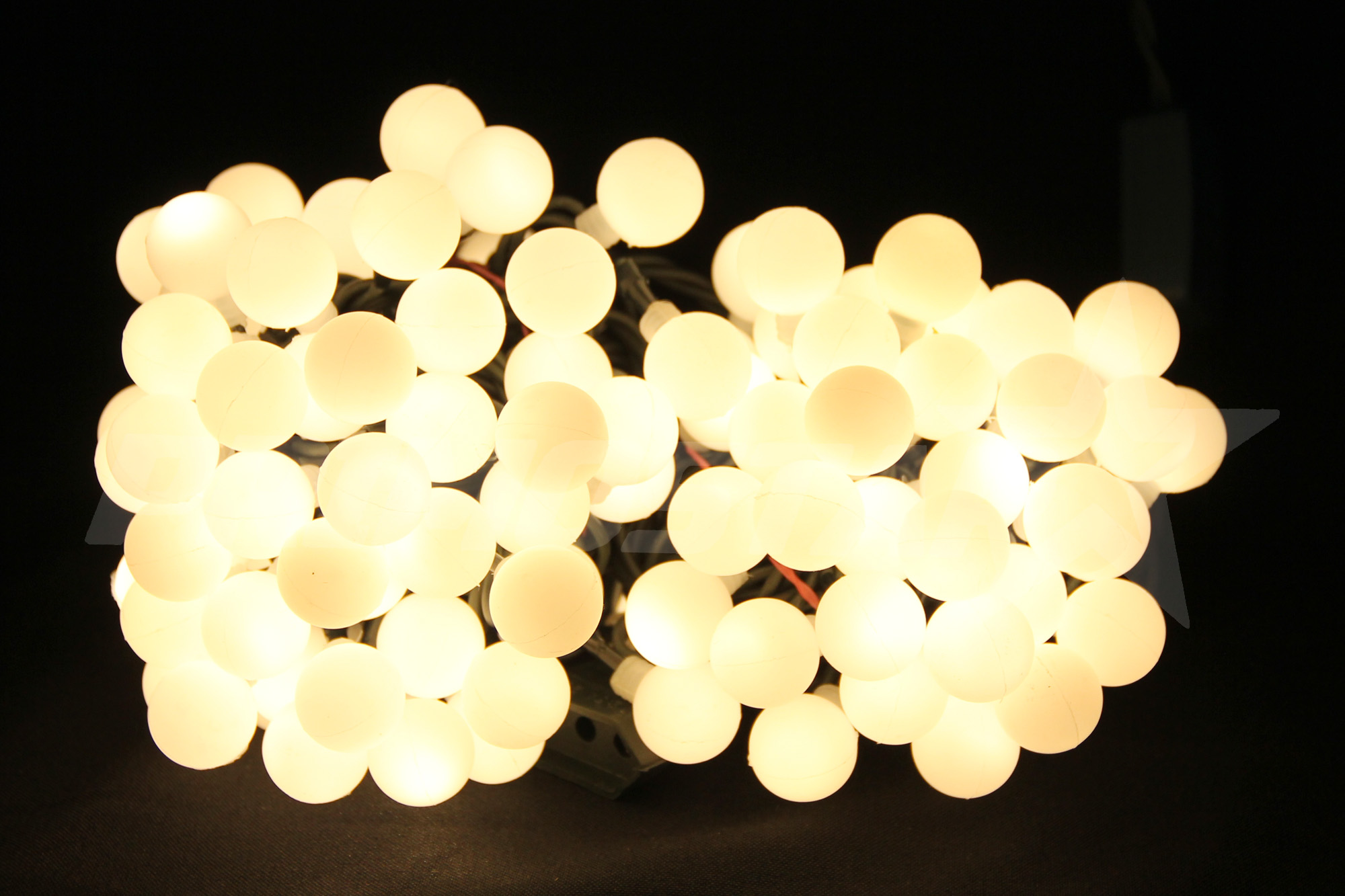 Lampki choinkowe lampki kulki led 80 led ciepla biel