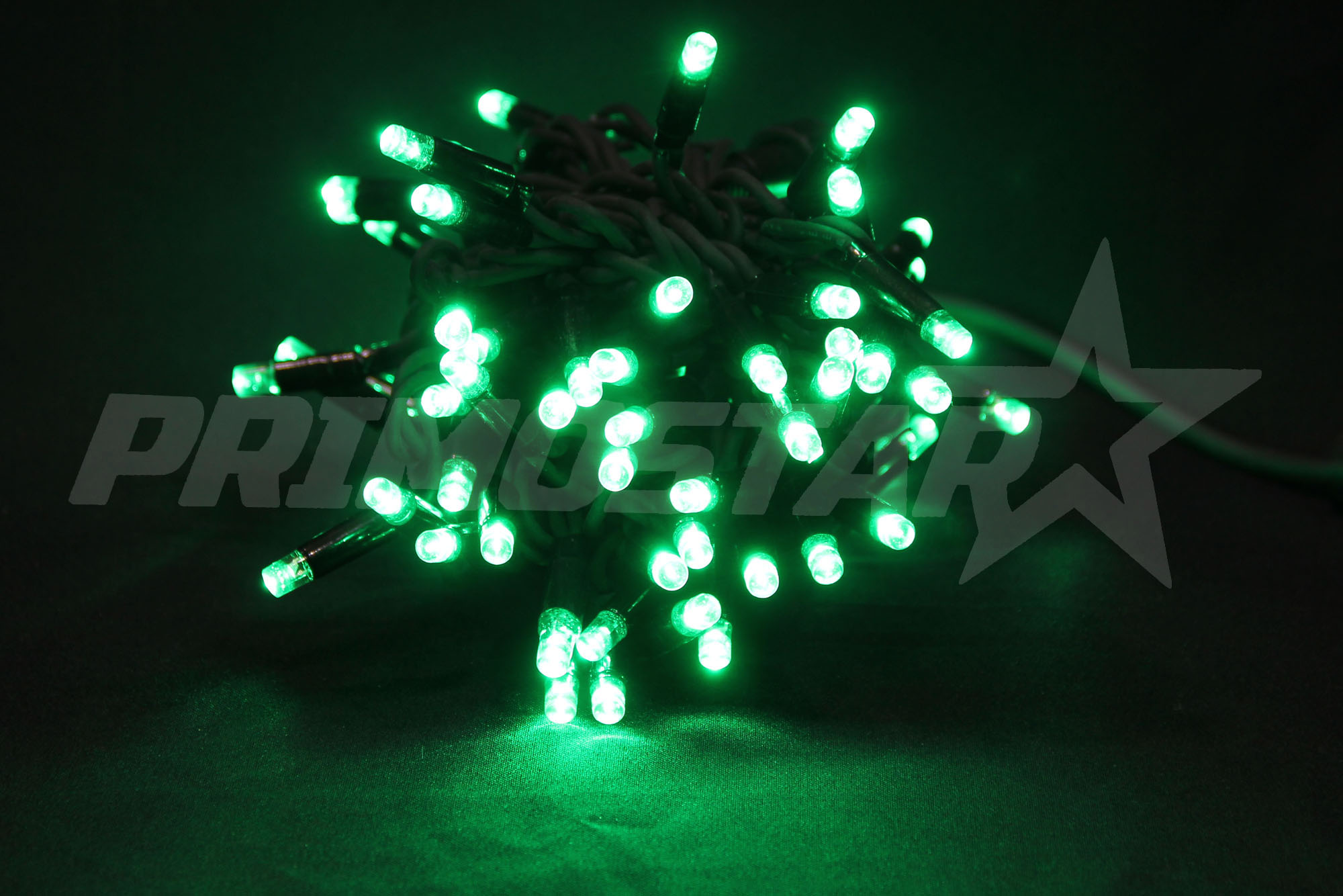Lampki choinkowe lampki led 80 sznur w kolorze zielonym