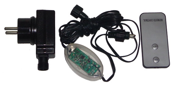 Oświetlenie zewnętrzne zewnetrzne lampki led na pilot mix kolorowe